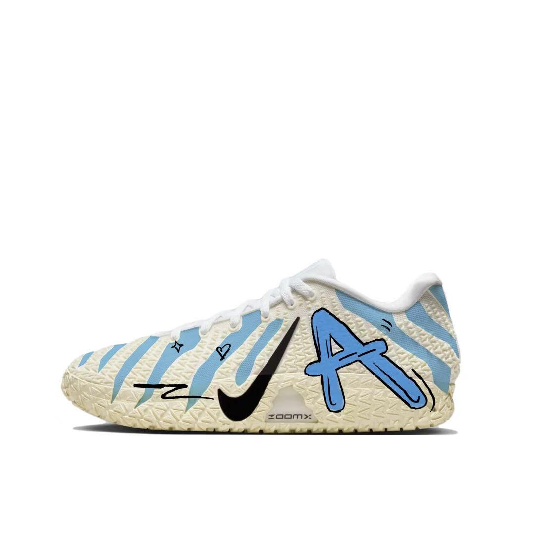 Nike Баскетбольные кроссовки Ja Morant 3 с низким верхом, износостойкие и противоскользящие, унисекс, белый и синий
Nike Баскетбольные кроссовки Ja Morant 3 с низким верхом, износостойкие и противоскользящие, унисекс, белый и синий