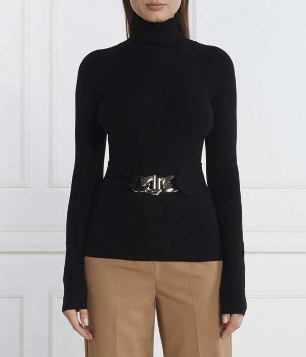 Водолазка женская Liu Jo с вырезом на спине и декоративной пряжкой, черный
Водолазка женская Liu Jo с вырезом на спине и декоративной пряжкой, черный