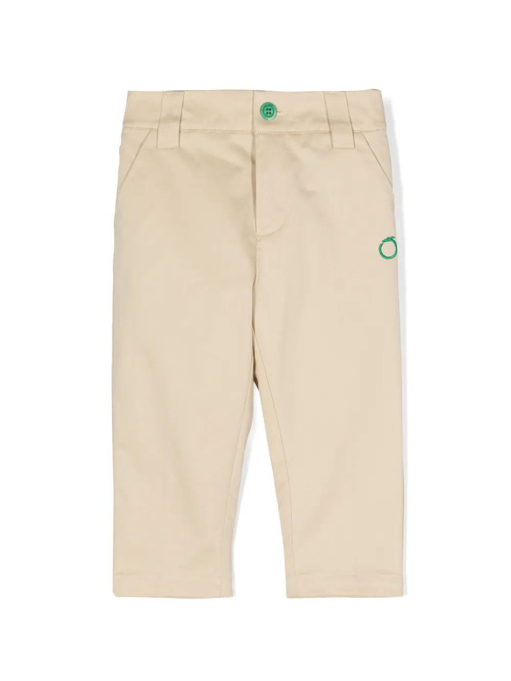 Зауженные брюки с вышитым логотипом TRUSSARDI JUNIOR, нейтральный
Зауженные брюки с вышитым логотипом TRUSSARDI JUNIOR, нейтральный