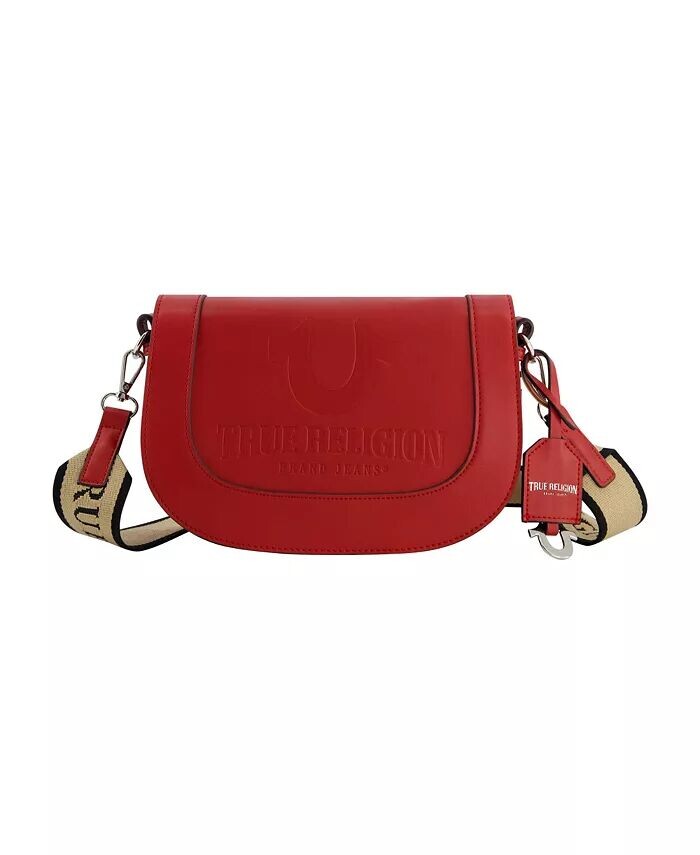 Сумка на плечо с тисненым логотипом True Religion, черный
Сумка на плечо с тисненым логотипом True Religion, черный