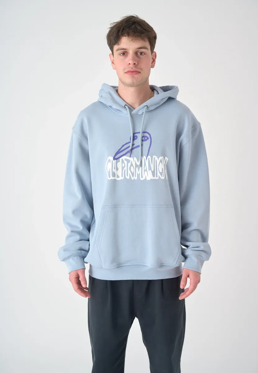 Толстовка Cleptomanicx с капюшоном "Krooked Gulls" с великолепным принтом спереди, голубой
Толстовка Cleptomanicx с капюшоном "Krooked Gulls" с великолепным принтом спереди, голубой