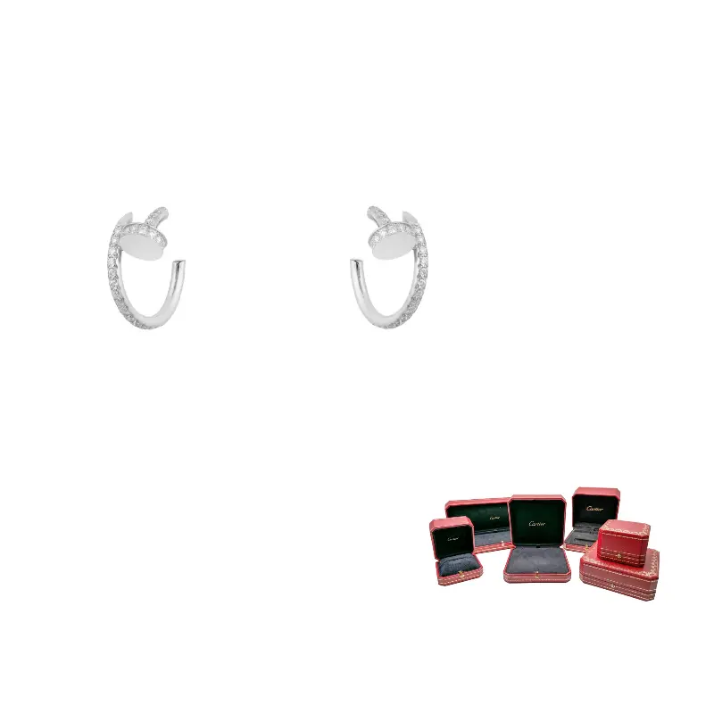 Cartier Серьги из белого золота 585 пробы унисекс
Cartier Серьги из белого золота 585 пробы унисекс