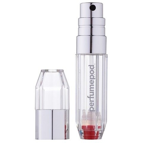 Travalo, Perfumepod, многоразовый флакон для духов Crystal Silver
Travalo, Perfumepod, многоразовый флакон для духов Crystal Silver