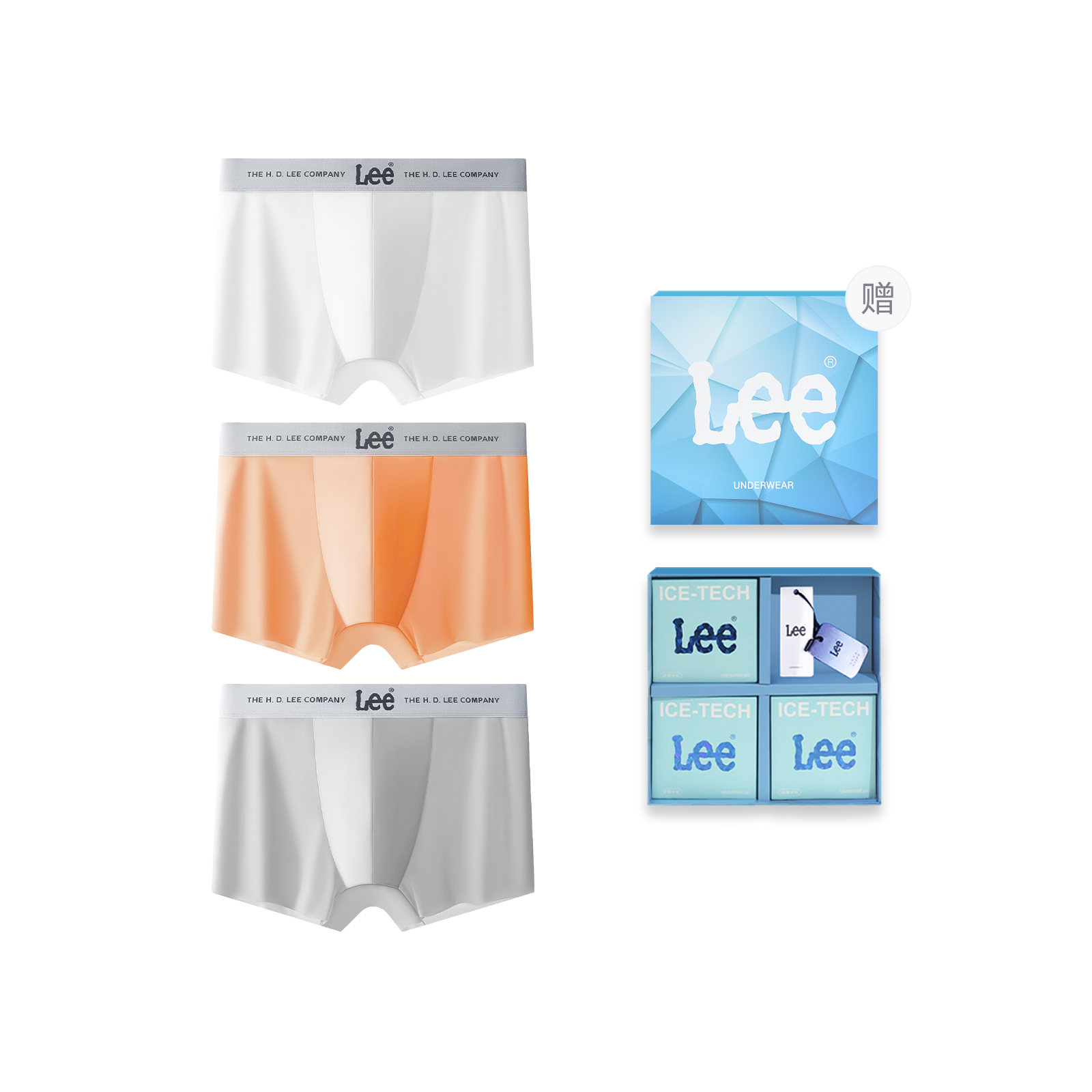 Lee SS23 Ice Series летнее нижнее белье подарочная упаковка мужское 3 шт
Lee SS23 Ice Series летнее нижнее белье подарочная упаковка мужское 3 шт