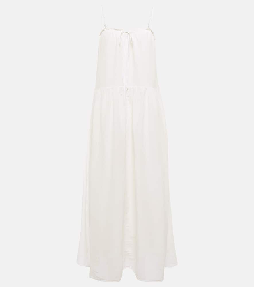 Платье макси Farrah из хлопка и шелка Velvet, Ecru
Платье макси Farrah из хлопка и шелка Velvet, Ecru