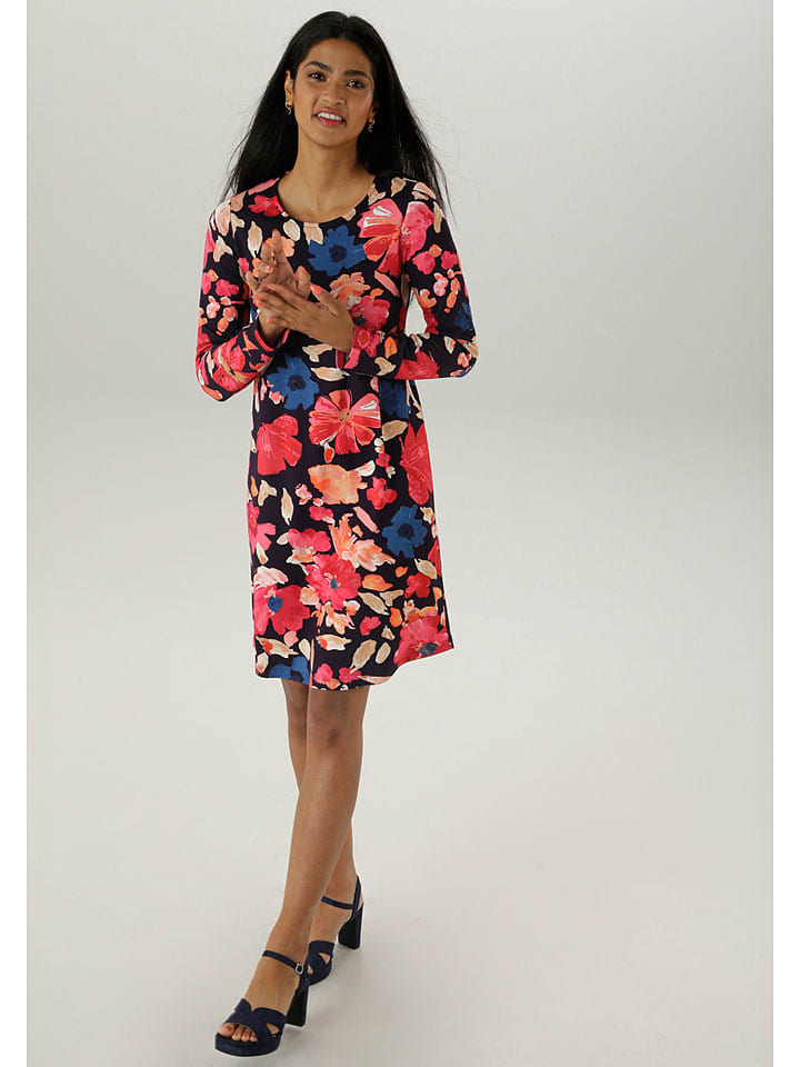 Короткое платье Aniston, черный/красный
Короткое платье Aniston, черный/красный