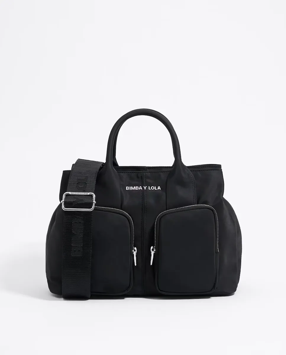 Большая женская сумка из черного нейлона Bimba y Lola, Черный, Большая женская сумка из черного нейлона Bimba y Lola
Большая женская сумка из черного нейлона Bimba y Lola, Черный, Большая женская сумка из черного нейлона Bimba y Lola