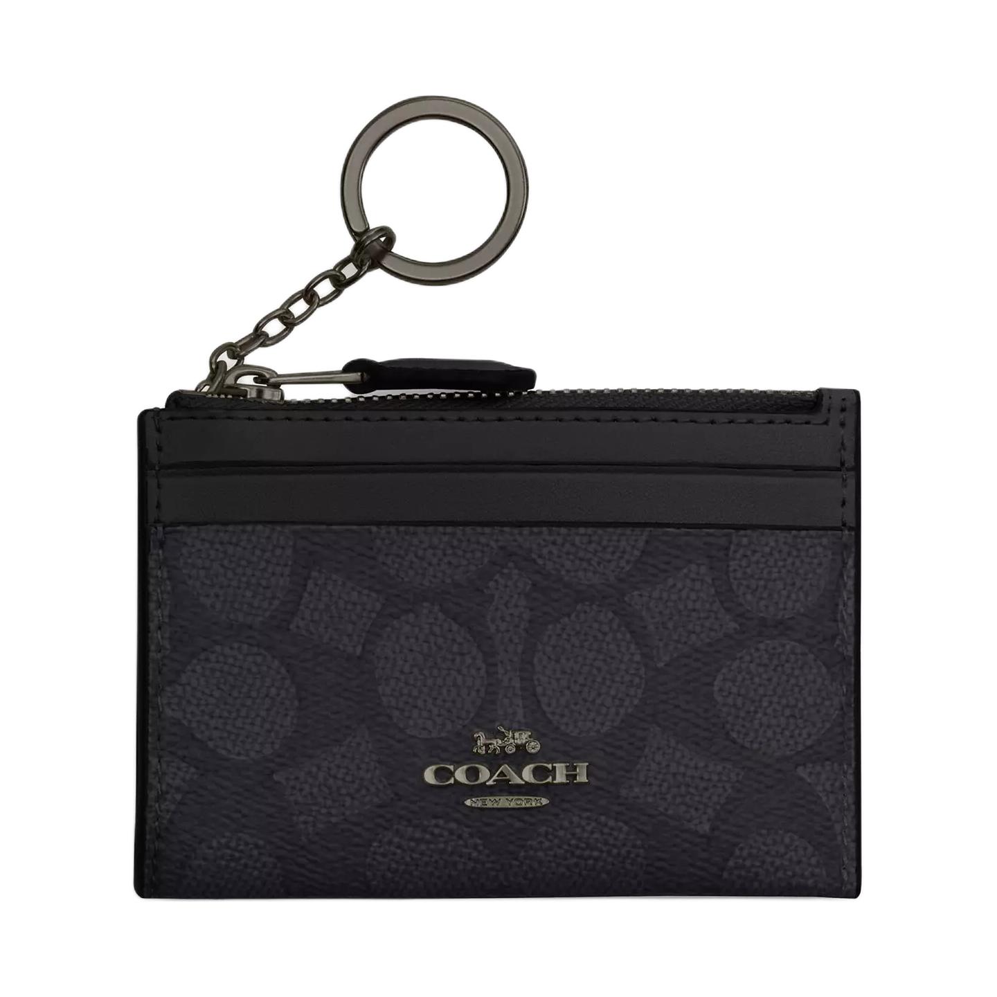 COACH Кошелек-картхолдер mini women's coated canvas charcoal & black
COACH Кошелек-картхолдер mini women's coated canvas charcoal & black