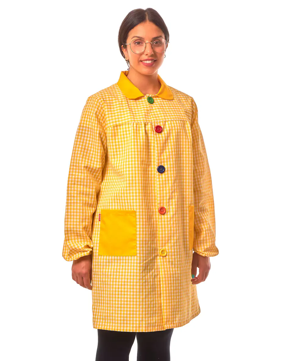 Клетчатая рубашка с карманами Klottz, желтый
Клетчатая рубашка с карманами Klottz, желтый