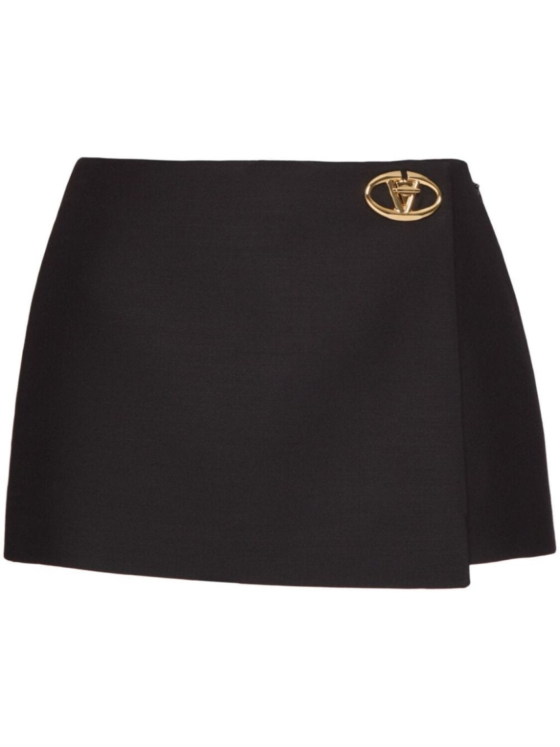 Valentino Garavani креповая юбка-шорты мини с логотипом VLogo Signature, черный
Valentino Garavani креповая юбка-шорты мини с логотипом VLogo Signature, черный