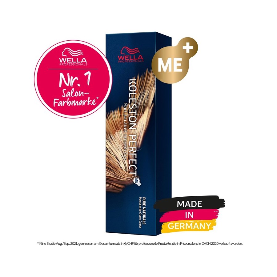 Краска для волос Wella Koleston Perfect Me+ Pure Naturals, Nr. 8/01 / 60 ml
Краска для волос Wella Koleston Perfect Me+ Pure Naturals, Nr. 8/01 / 60 ml