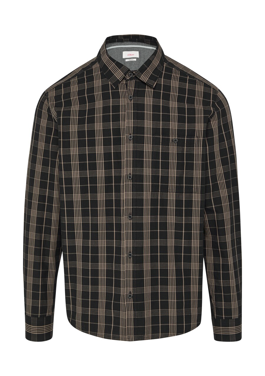 Рубашка на пуговицах классического кроя s.Oliver, Black
Рубашка на пуговицах классического кроя s.Oliver, Black