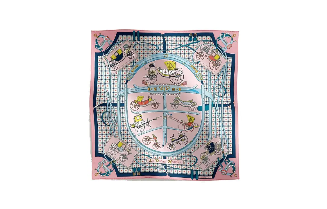 HERMES Шёлковый шарф женский розовый, Pink
HERMES Шёлковый шарф женский розовый, Pink