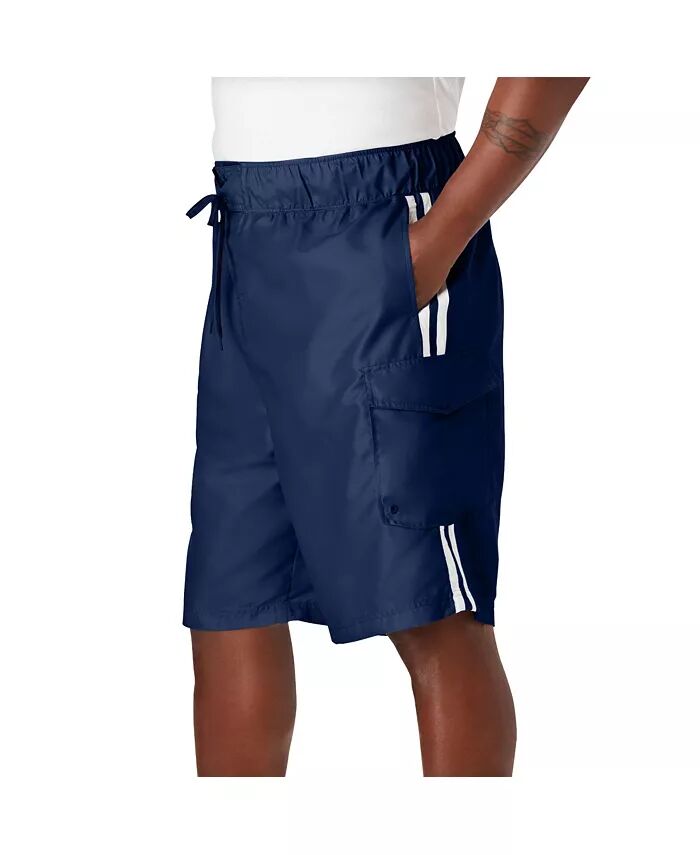 Мужские шорты для плавания с двойной полоской для больших и высоких KingSize, синий
Мужские шорты для плавания с двойной полоской для больших и высоких KingSize, синий