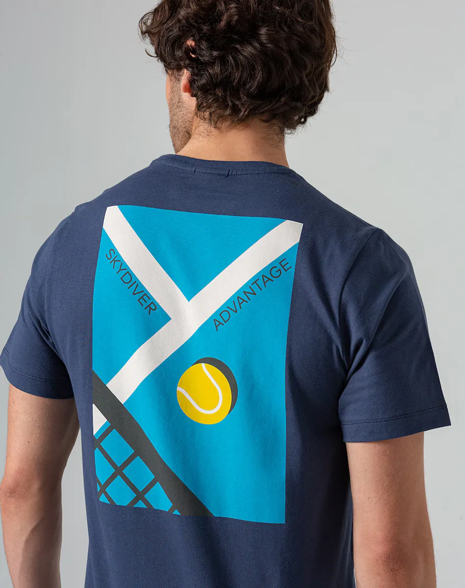Мужская футболка с коротким рукавом синего цвета Skydiver, синий
Мужская футболка с коротким рукавом синего цвета Skydiver, синий
