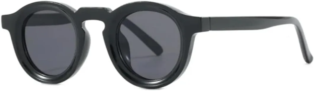 Круглые солнцезащитные очки для женщин и мужчин в стиле панк-ретро, модные, с прозрачными линзами, оправа с защитой от УФ-излучения UV400 UATXTAU, Black
Круглые солнцезащитные очки для женщин и мужчин в стиле панк-ретро, модные, с прозрачными линзами, оправа с защитой от УФ-излучения UV400 UATXTAU, Black