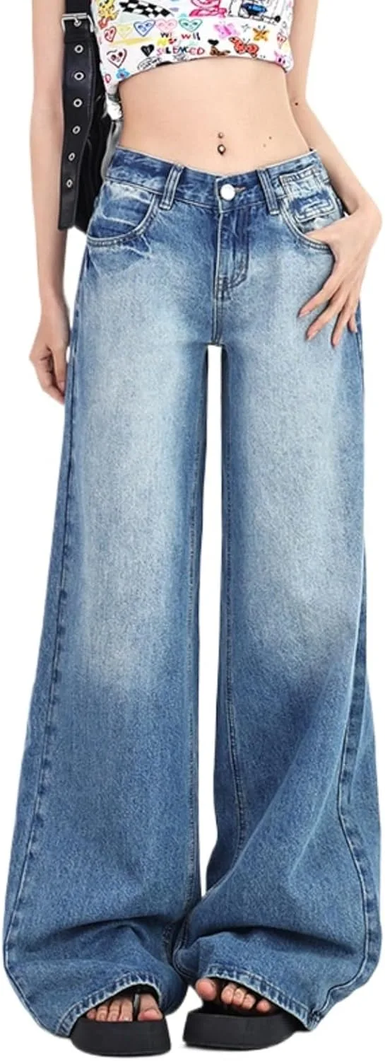 Женские джинсы low rise wide leg baggy straight Zivovota
Женские джинсы low rise wide leg baggy straight Zivovota