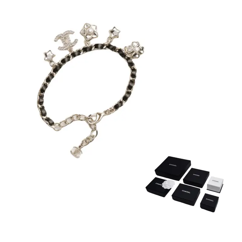 CHANEL Металлические браслеты Unisex Black
CHANEL Металлические браслеты Unisex Black