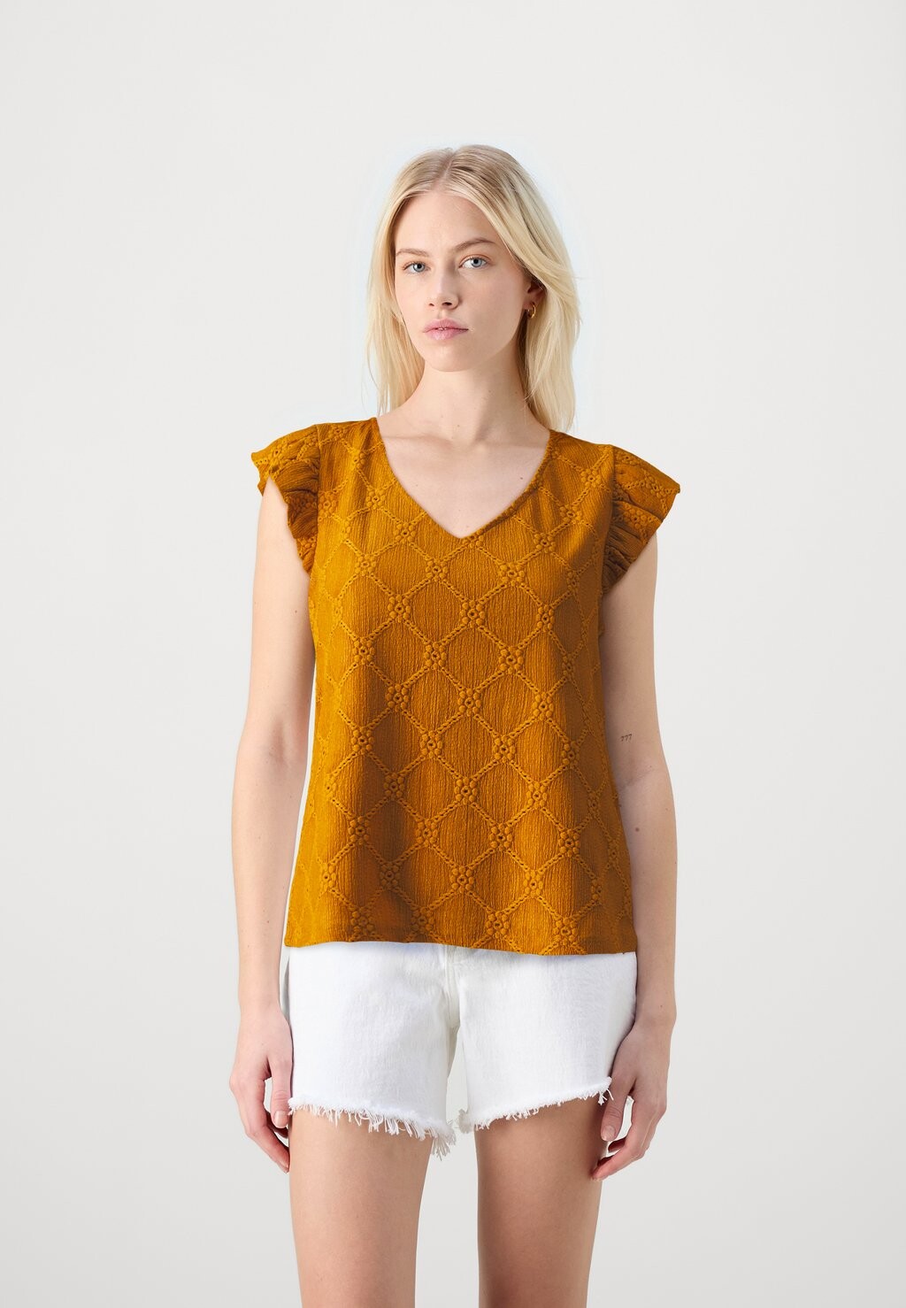 Блуза VIDELEA V NECK CAP SLEEVE VILA, оранжевый
Блуза VIDELEA V NECK CAP SLEEVE VILA, оранжевый