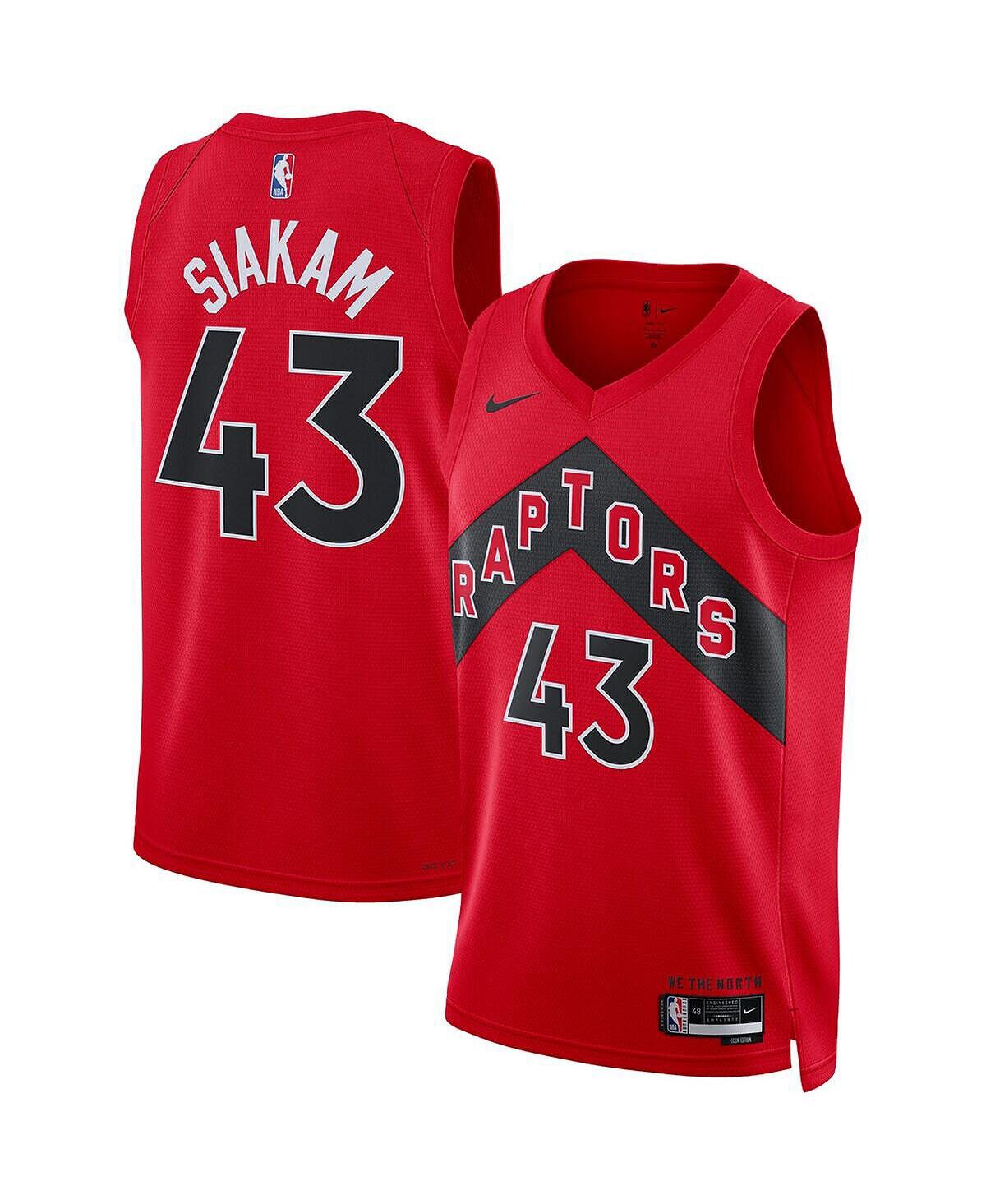 Мужская и женская футболка Pascal Siakam Red Toronto Raptors 2022/23 Swingman — Icon Edition Nike
Мужская и женская футболка Pascal Siakam Red Toronto Raptors 2022/23 Swingman — Icon Edition Nike