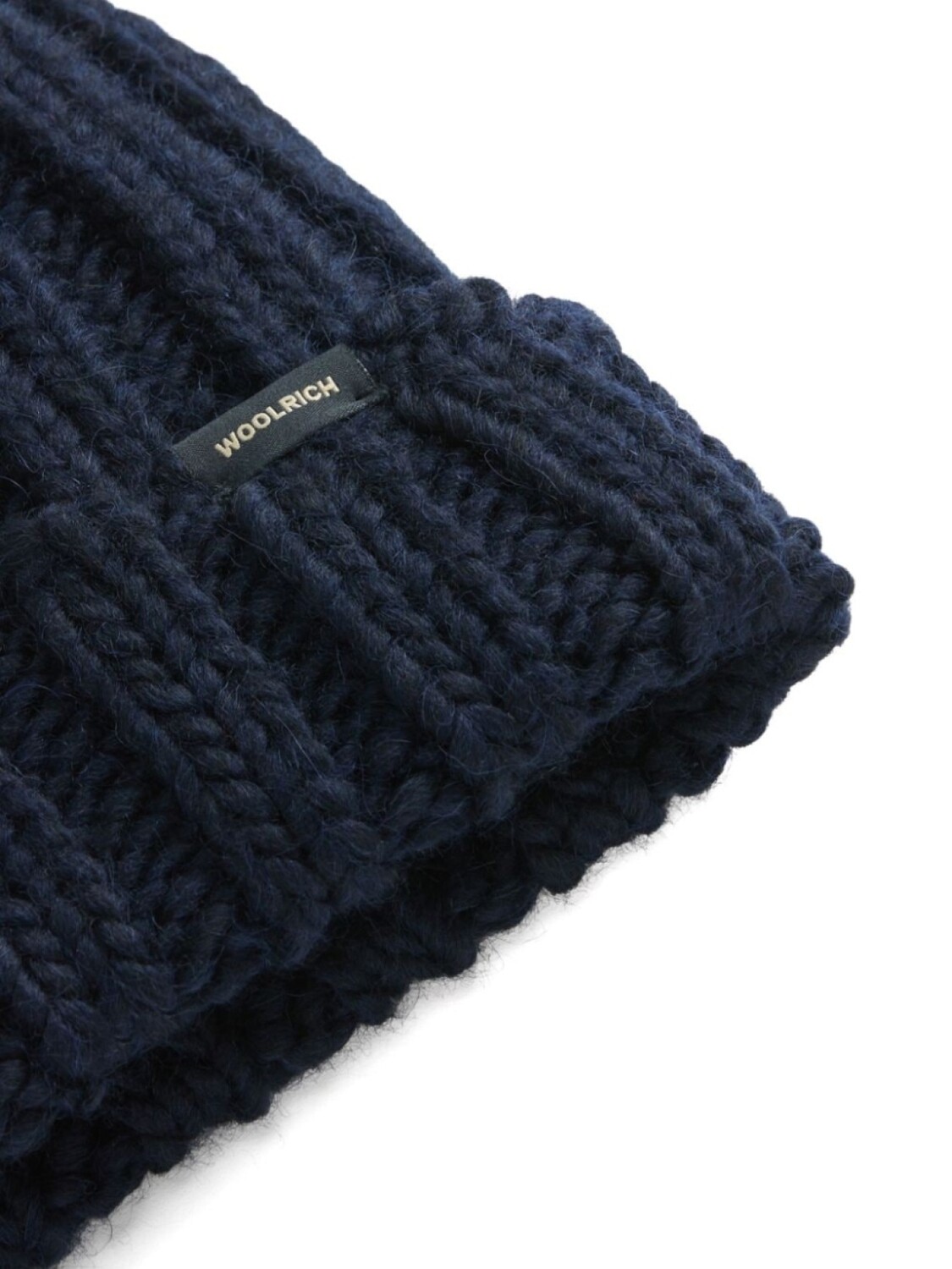 Woolrich шапка-бини в рубчик, синий
Woolrich шапка-бини в рубчик, синий