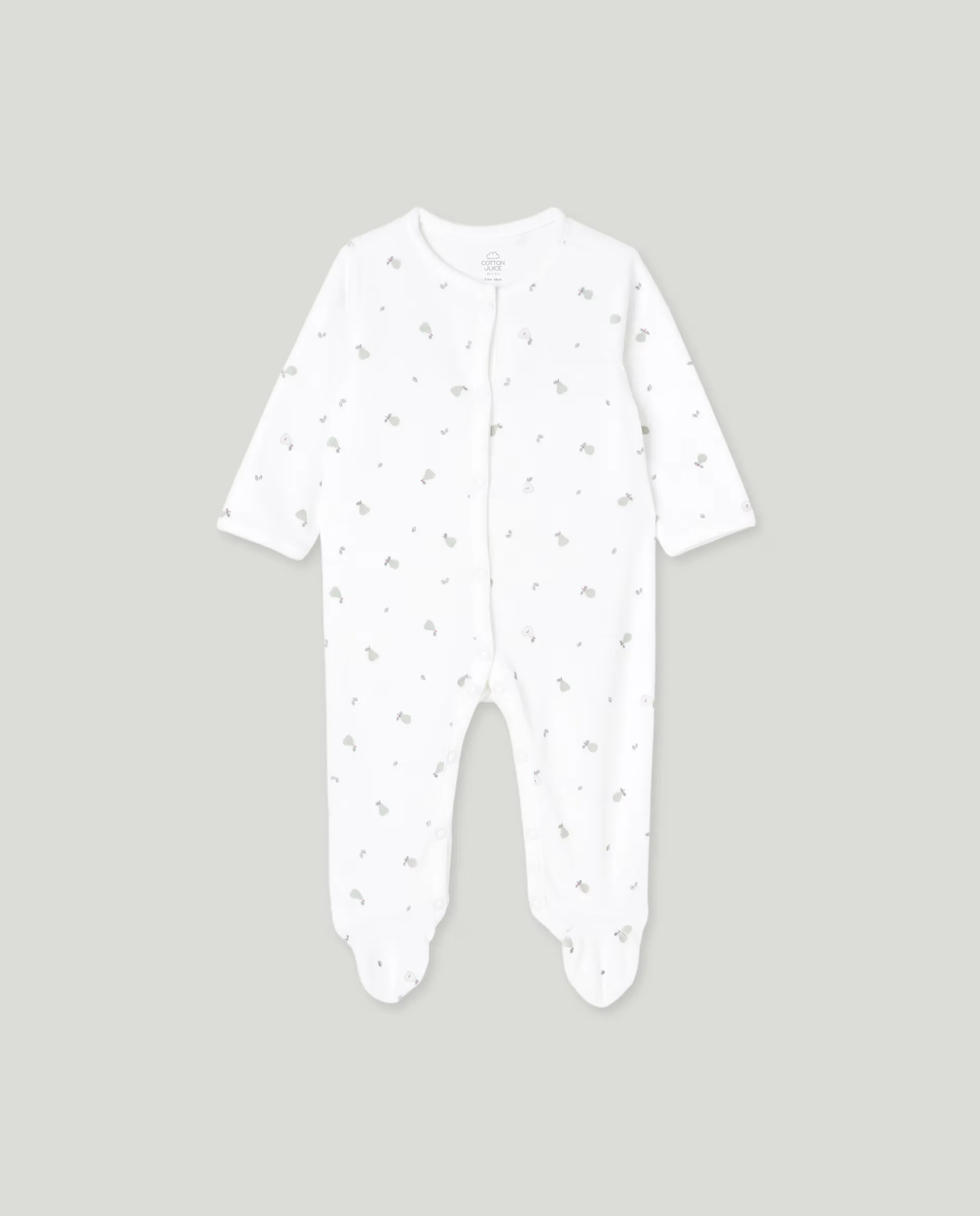 Пеленальный комбинезон для девочки из велюра Cotton Juice, белый
Пеленальный комбинезон для девочки из велюра Cotton Juice, белый