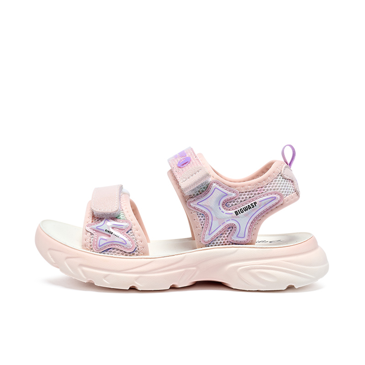 Нескользящие, быстросохнущие, легкие, амортизирующие детские сандалии для девочек BIG WASP, розовый
Нескользящие, быстросохнущие, легкие, амортизирующие детские сандалии для девочек BIG WASP, розовый