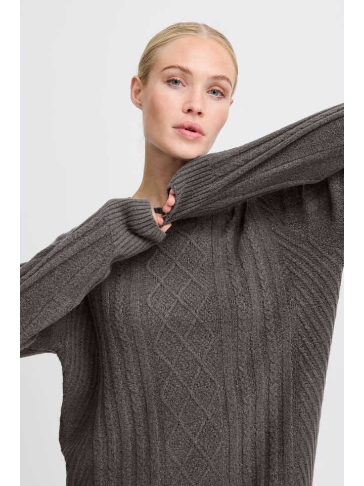 Платье BYMEDI, свободного кроя, темно-серого меланжа b. young
Платье BYMEDI, свободного кроя, темно-серого меланжа b. young