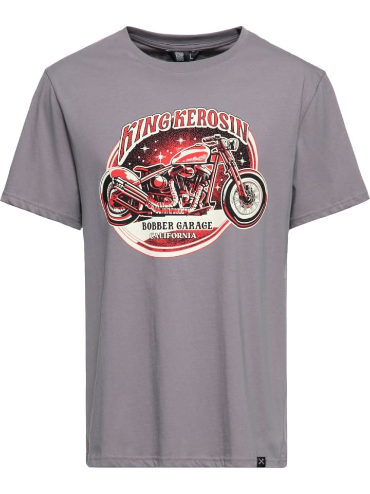 Футболка King Kerosin T-Shirt, серый
Футболка King Kerosin T-Shirt, серый
