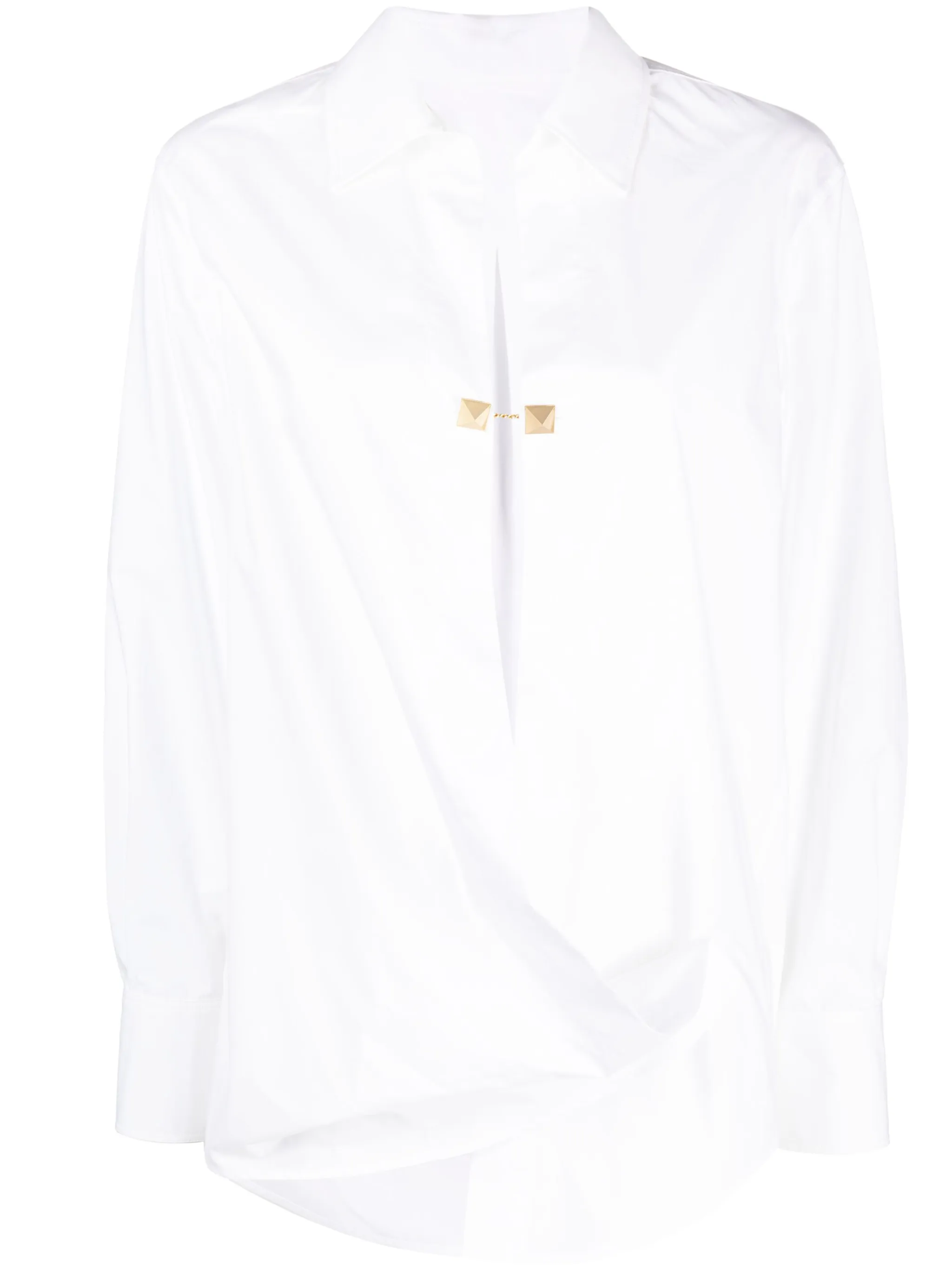 Рубашка с декором Rockstud Valentino Garavani, белый
Рубашка с декором Rockstud Valentino Garavani, белый