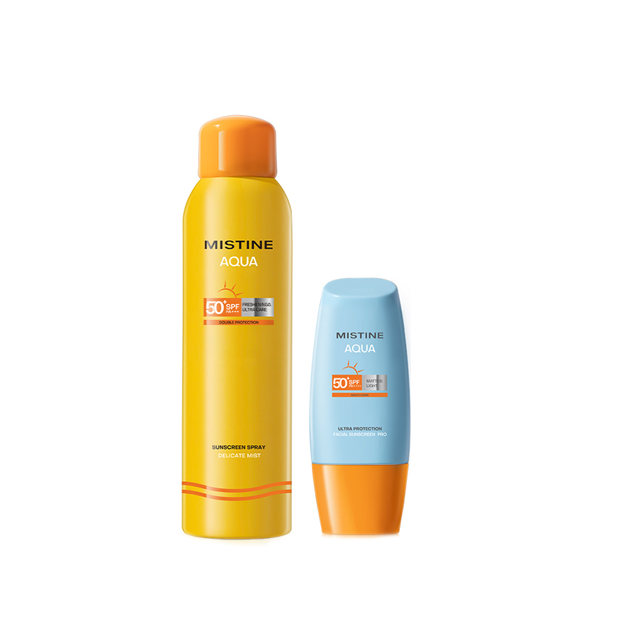 Mistine Little Yellow Hat Little Yellow Spray Sun Protection Spray Combination Refreshing Moisturizing UV Protection
Mistine Little Yellow Hat Little Yellow Spray Sun Protection Spray Combination Refreshing Moisturizing UV Protection