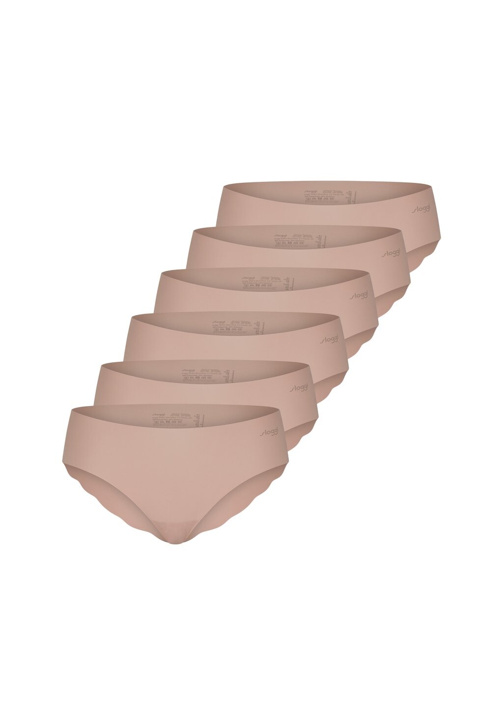 Трусы 6 PACK Sloggi, цвет Nude 
Трусы 6 PACK Sloggi, цвет Nude