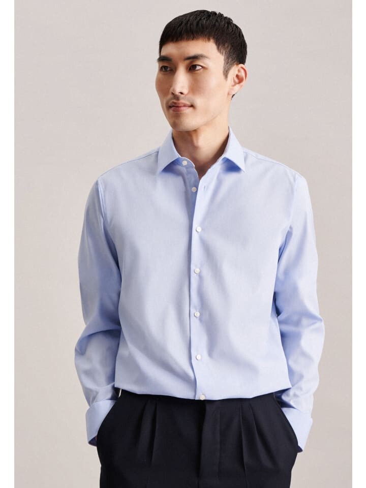 Рубашка Seidensticker, светло-синий
Рубашка Seidensticker, светло-синий