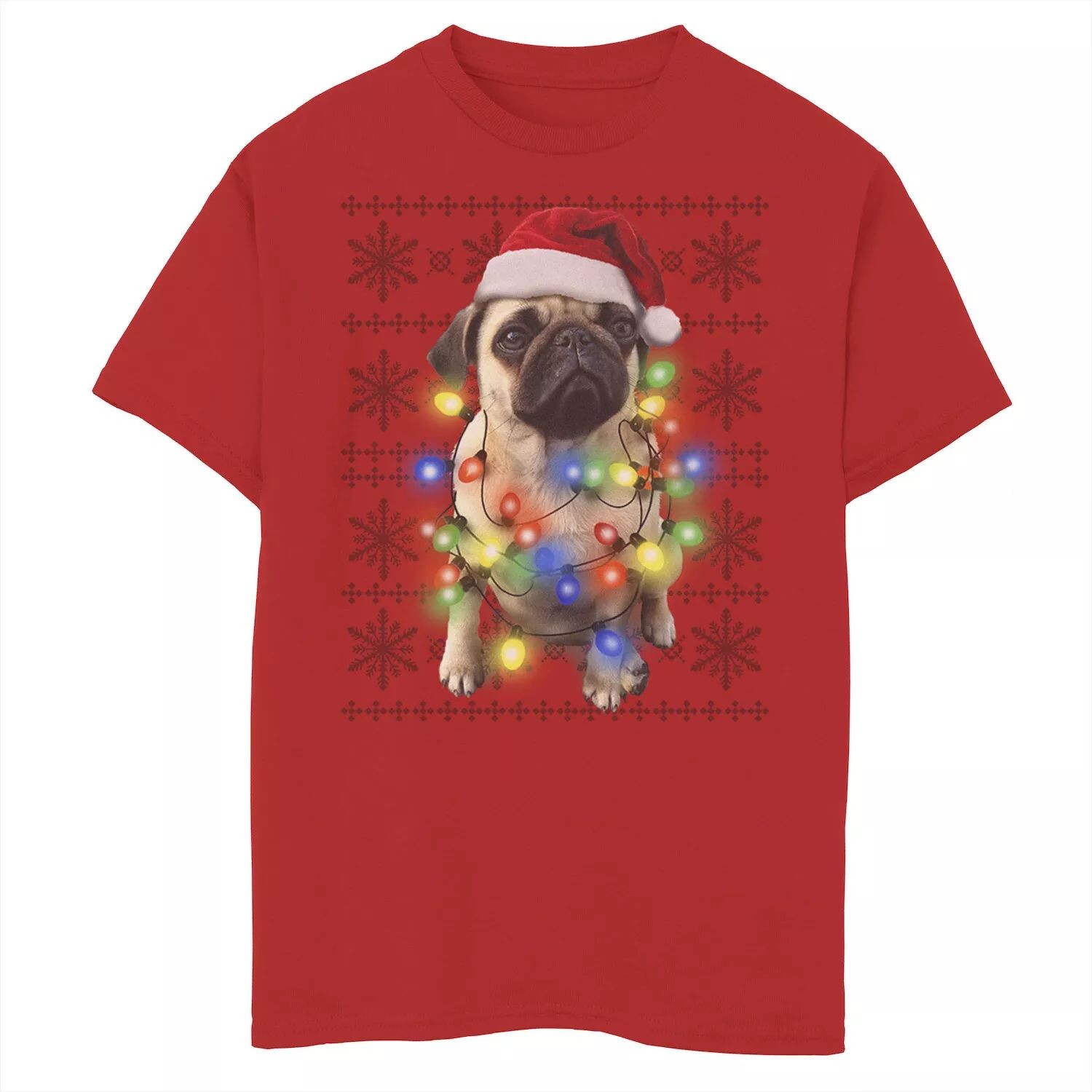 Футболка с рождественским рисунком Fifth Sun Pug Lights для мальчиков 8–20 лет Licensed Character
Футболка с рождественским рисунком Fifth Sun Pug Lights для мальчиков 8–20 лет Licensed Character