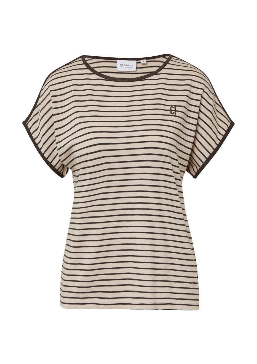 Рубашка comma casual identity, каштаново-коричневый/капучино
Рубашка comma casual identity, каштаново-коричневый/капучино