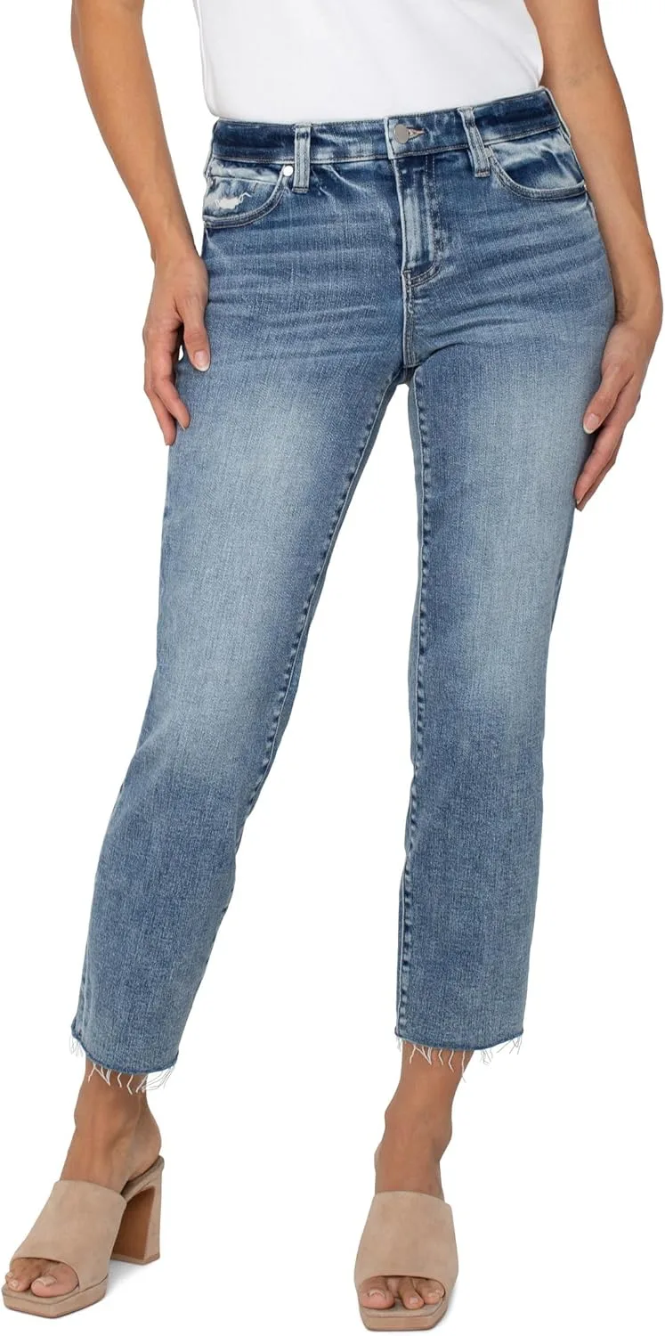 Liverpool Women's Liv Non-Skinny Skinny с разрезами по низу
Liverpool Women's Liv Non-Skinny Skinny с разрезами по низу