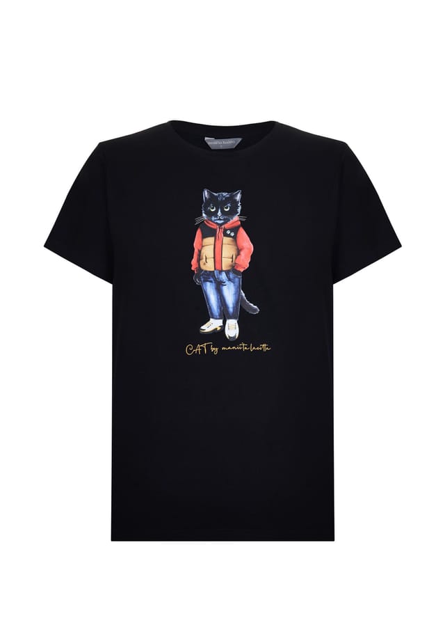 Рубашка повседневная кошка Cat By Manii'Ta Lacitta, синий
Рубашка повседневная кошка Cat By Manii'Ta Lacitta, синий