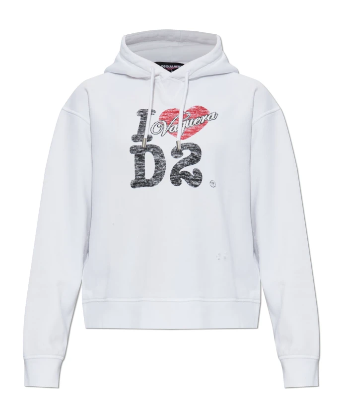 Худи Vaquera Dsquared2, белый
Худи Vaquera Dsquared2, белый
