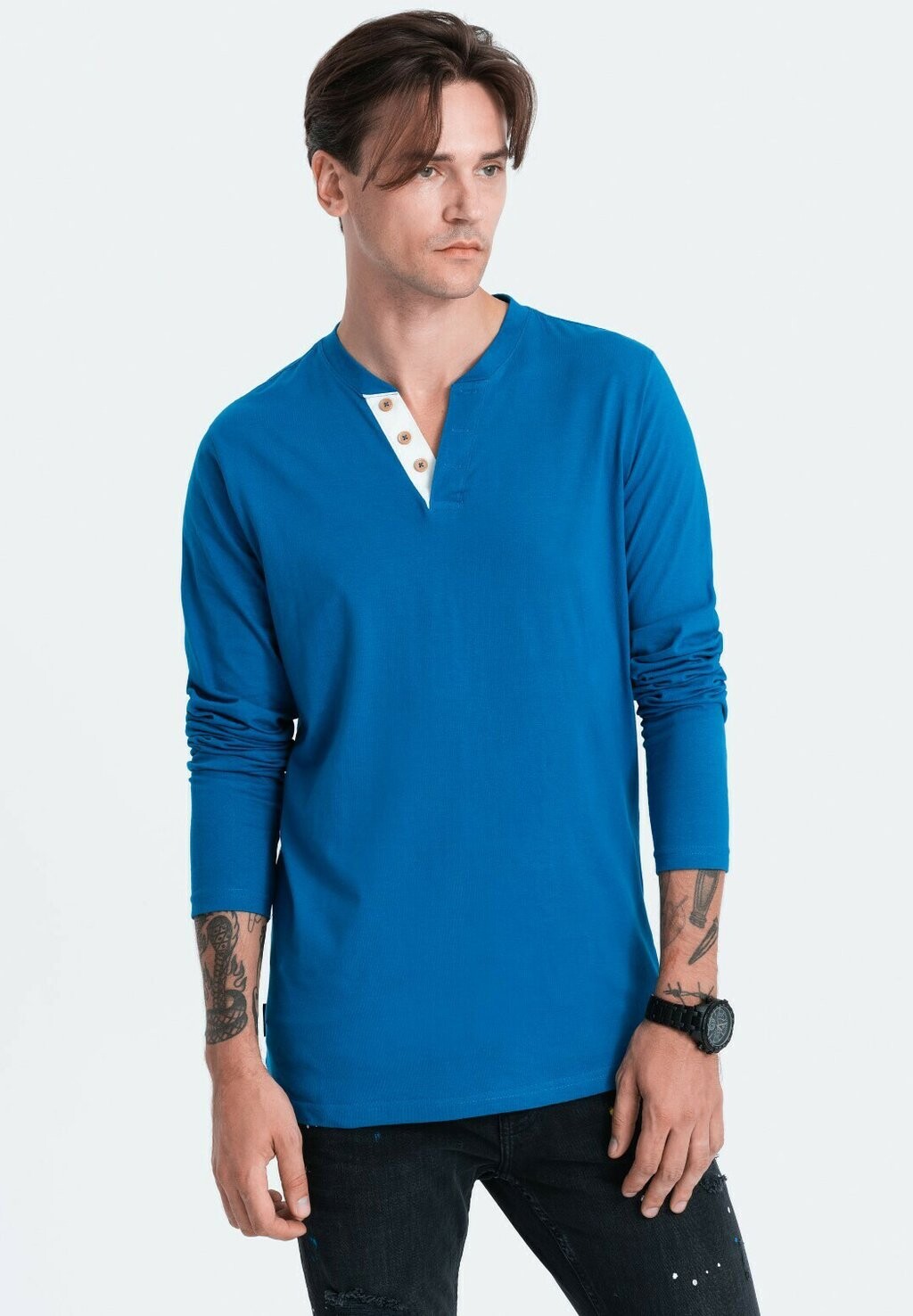 Рубашка с длинным рукавом Ombre, цвет blue
Рубашка с длинным рукавом Ombre, цвет blue