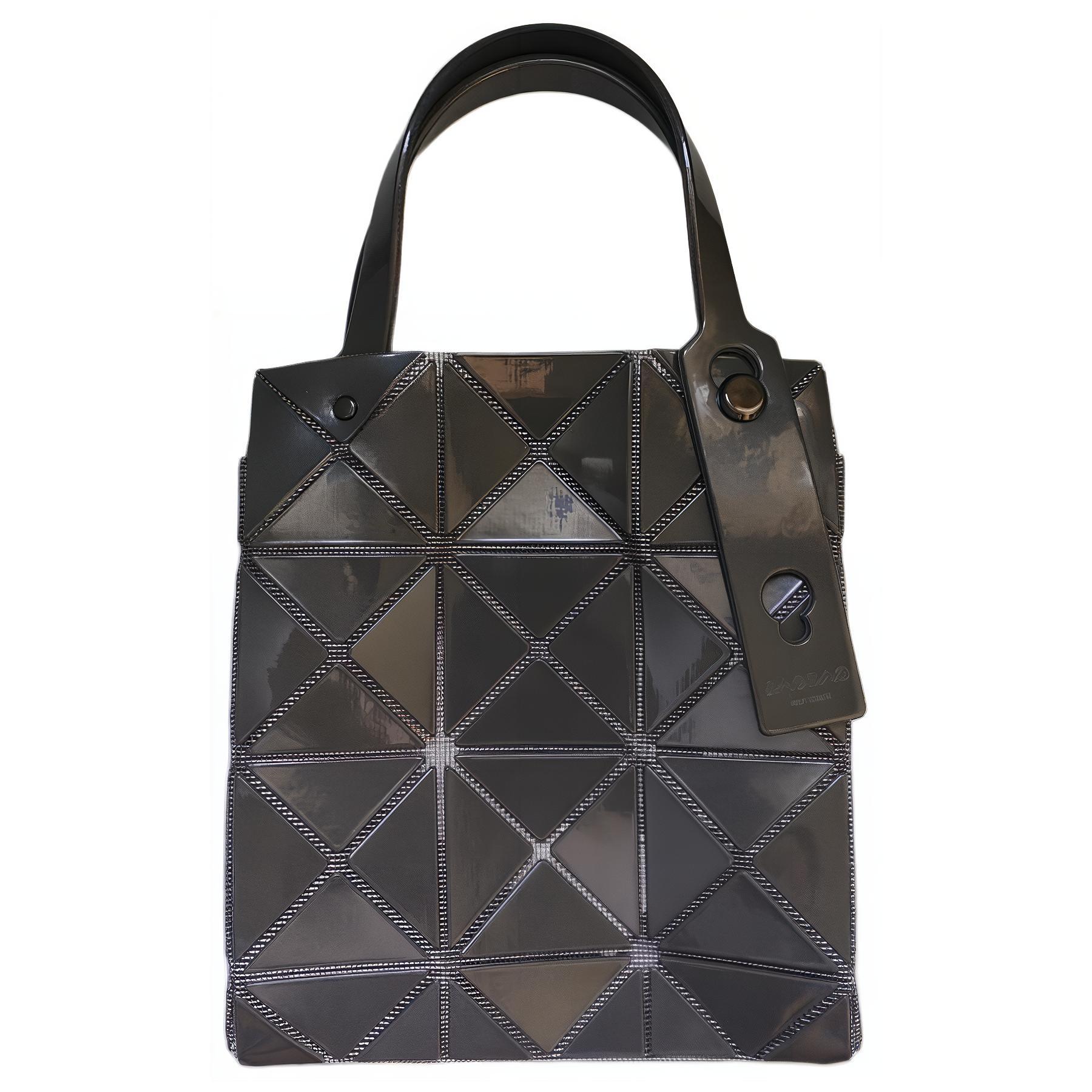 CARAT Нейлоновая сумка-шоппер Женская сумка Угольно-серая ISSEY MIYAKE 
CARAT Нейлоновая сумка-шоппер Женская сумка Угольно-серая ISSEY MIYAKE