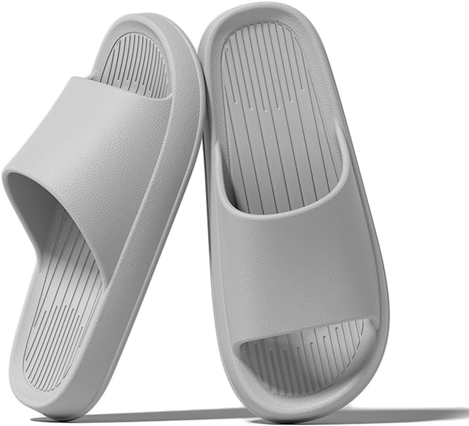 Унисекс шлепанцы Rojeam с противоскользящей подошвой, быстро сохнущие, для душа, дома, ванной, сада и бассейна, серый
Унисекс шлепанцы Rojeam с противоскользящей подошвой, быстро сохнущие, для душа, дома, ванной, сада и бассейна, серый