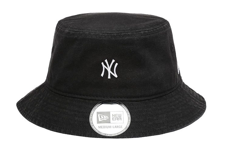 New Era Хлопковая панама унисекс черная, Black 
New Era Хлопковая панама унисекс черная, Black
