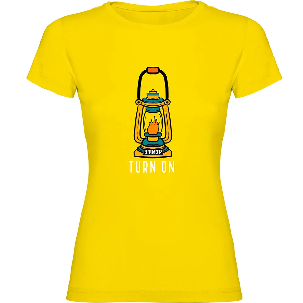 Футболка с коротким рукавом Kruskis Turn On, желтый 
Футболка с коротким рукавом Kruskis Turn On, желтый