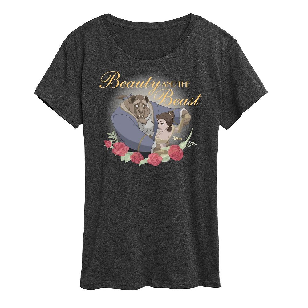 Женская футболка с рисунком роз Disney's Beauty and the Beast, цвет Heather Charcoal
Женская футболка с рисунком роз Disney's Beauty and the Beast, цвет Heather Charcoal