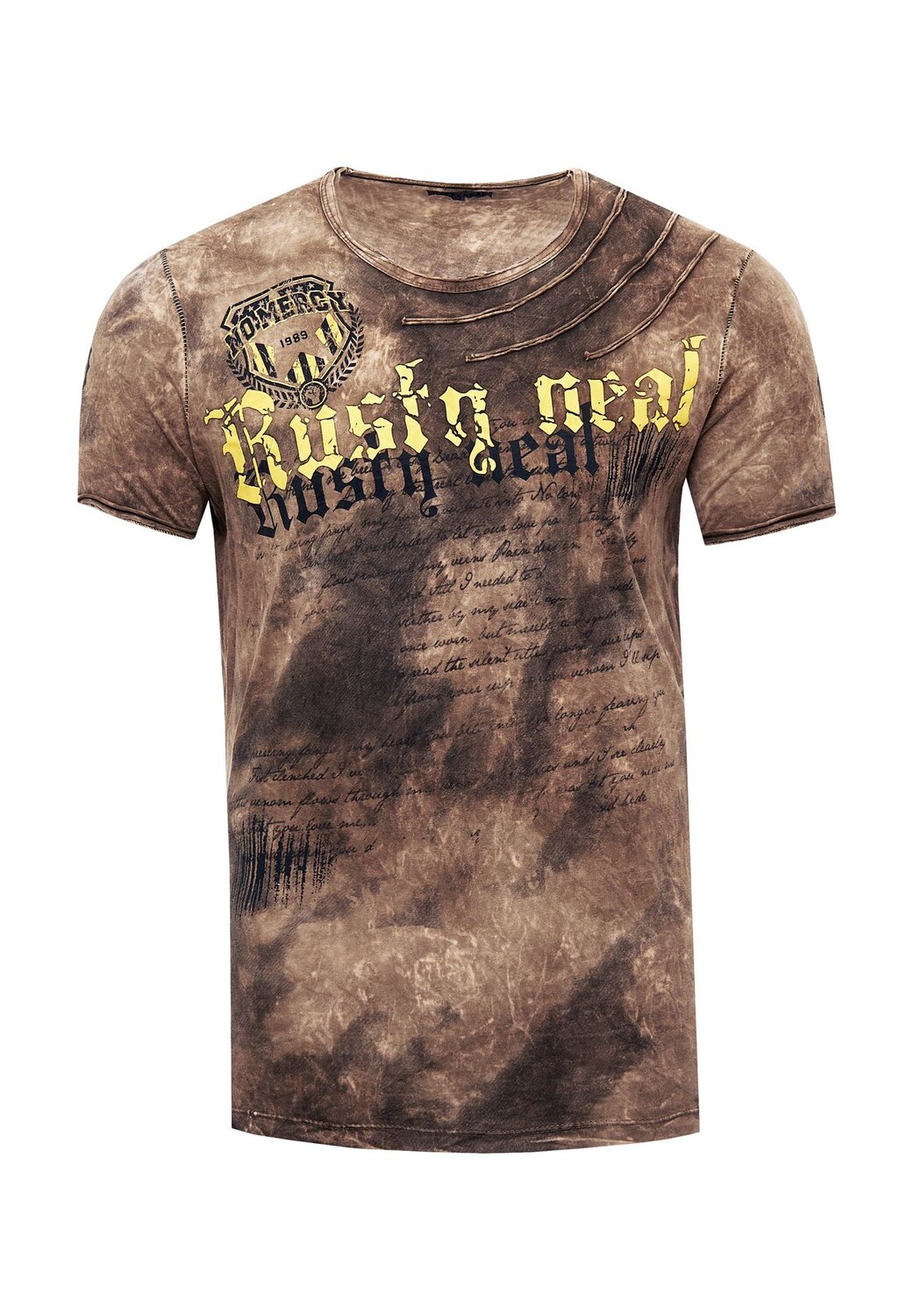 Футболка с великолепным эффектом батика RUSTY NEAL, коричневый
Футболка с великолепным эффектом батика RUSTY NEAL, коричневый