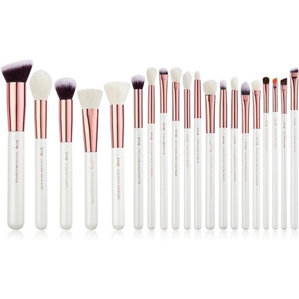 Набор кистей Jessup, 20 шт. Кисти для макияжа для растушевки тонального крема, румян, консилера, теней для век, губ, щетинки из синтетического волокна, деревянная ручка, белая кисть для макияжа T225 A
Набор кистей Jessup, 20 шт. Кисти для макияжа для растушевки тонального крема, румян, консилера, теней для век, губ, щетинки из синтетического волокна, деревянная ручка, белая кисть для макияжа T225 A