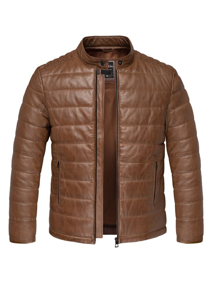 Кожаная куртка Amaci&Sons ELOY, коричневый
Кожаная куртка Amaci&Sons ELOY, коричневый
