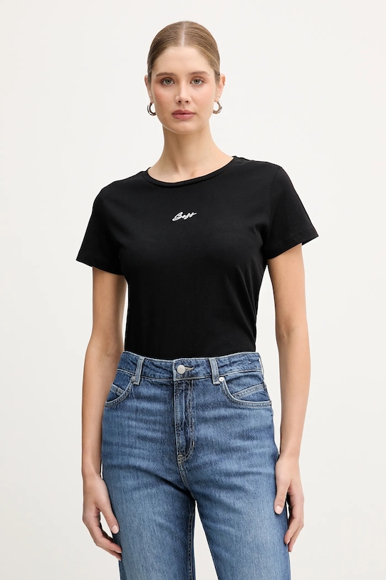 Хлопковая футболка с вышивкой c elove BOSS Orange, черный
Хлопковая футболка с вышивкой c elove BOSS Orange, черный