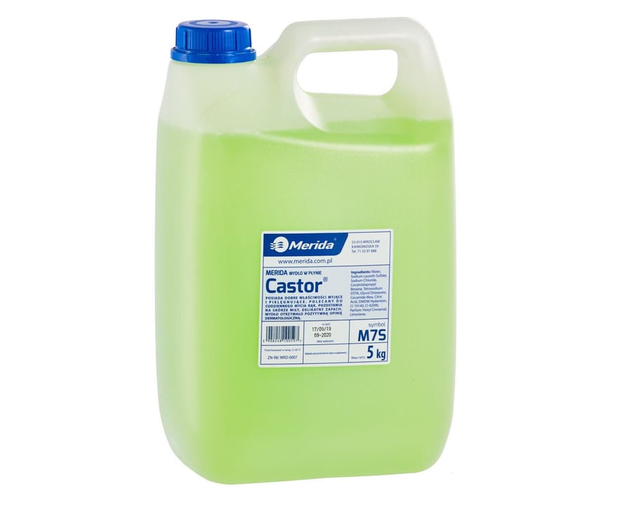 Merida M7S Жидкое мыло CASTOR лаймово-зеленый, канистра 5 кг, цветочный аромат
Merida M7S Жидкое мыло CASTOR лаймово-зеленый, канистра 5 кг, цветочный аромат