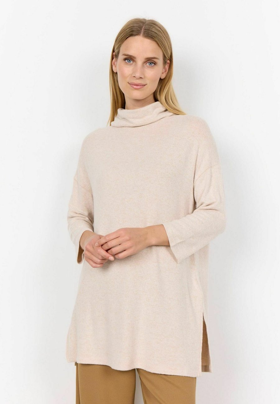 Топ Soyaconcept Long sleeved top, Cream Melange/Beige
Топ Soyaconcept Long sleeved top, Cream Melange/Beige